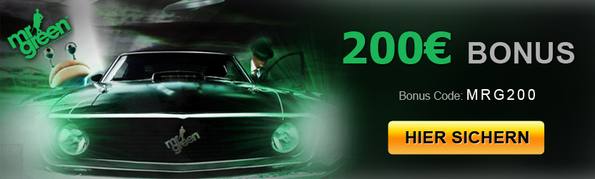 Bonus Fur Mr Green Casino Automatenspiele